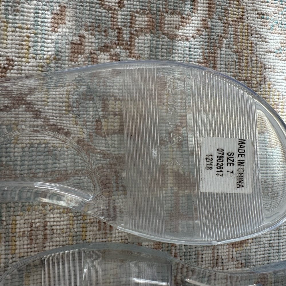 ASOS clear slides - Picture 2 of 2